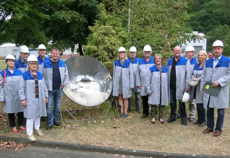 GRÜNE zu Besuch im Dillenburger Edelstahlwerk