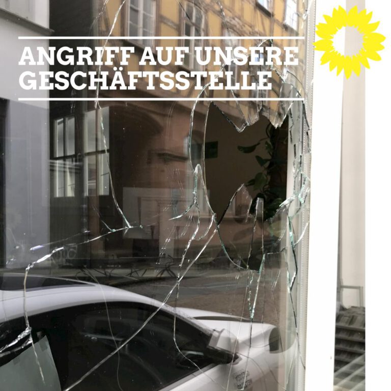 Angriff auf unsere Geschäftsstelle