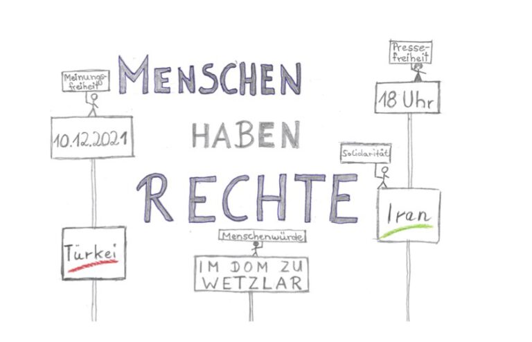 TAG DER MENSCHENRECHTE – Lesung und Gespräch mit Said Boluri und Adil Demirci