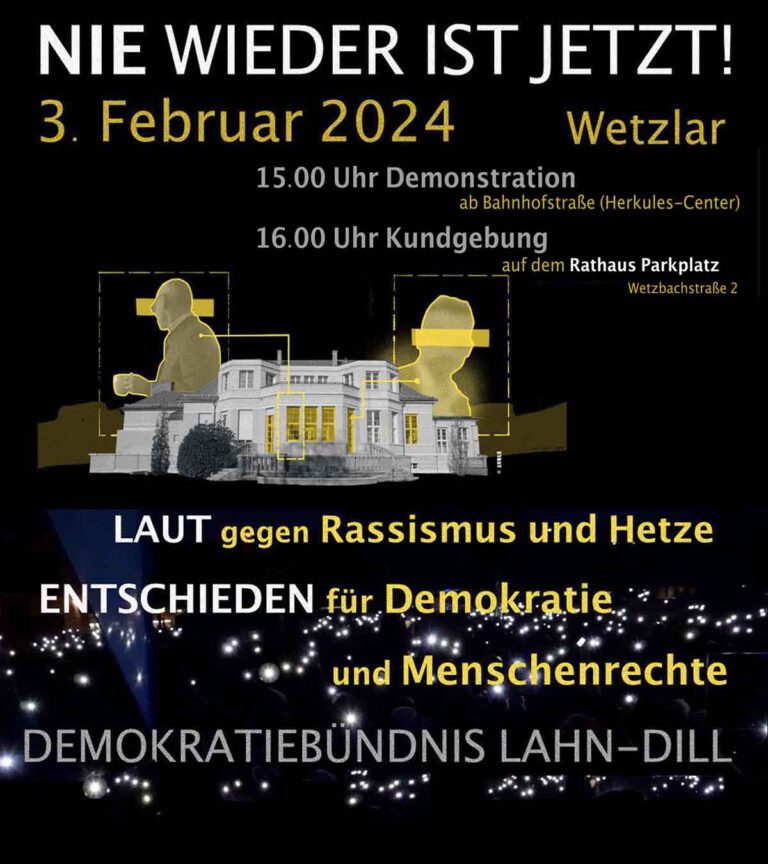 Demo „Nie wieder ist jetzt!“