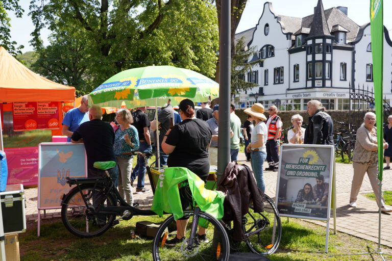 Stand in Herborn am 1. Mai